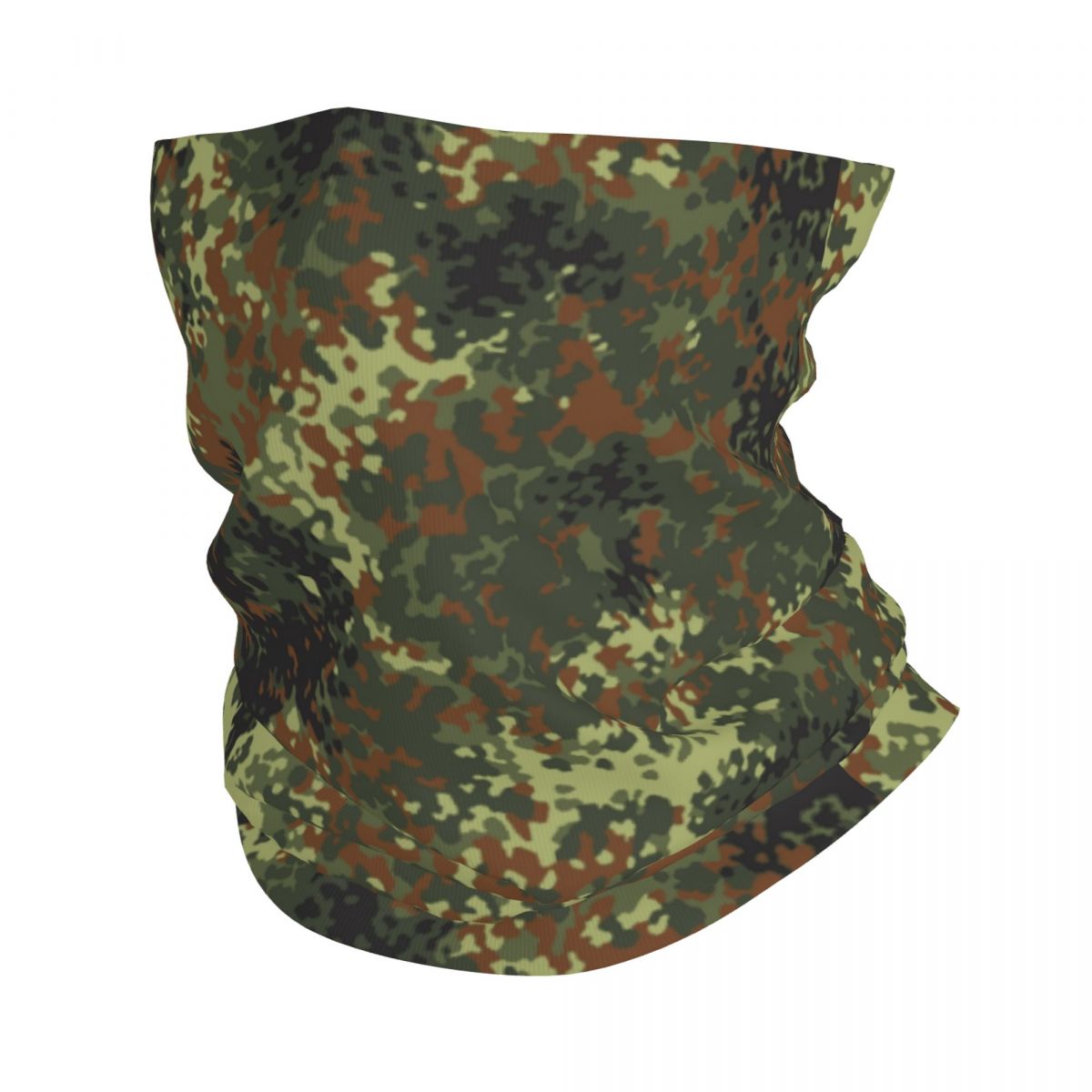 Neck Gaiter Fleece - Personalizzato Flecktarn Camo Bandana Scaldacollo Donna