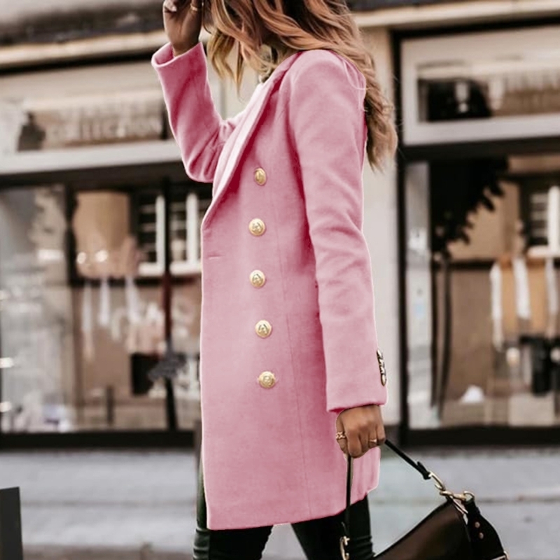 Wool Coat Peacoat - 652F Cappotti in lana autunno inverno